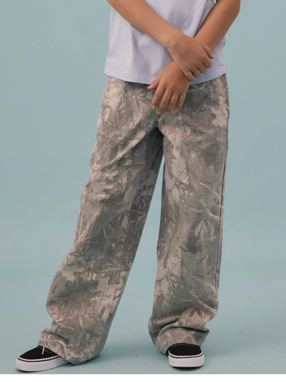 RSQ Boys Baggy Print 5 Pocket Jeans